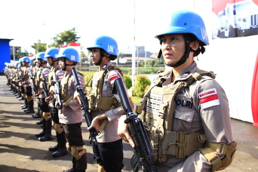 Polri Kembali Kirim Pasukan untuk Misi Perdamaian PBB, Latpragas Satgas FPU 7 MINUSCA Resmi Dimulai