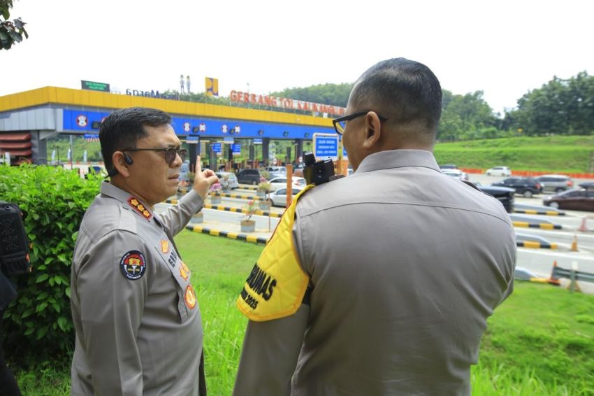 Polri Lakukan Pemantauan Udara Arus Balik, Sistem One Way Berlaku Lancar Hingga Kalikangkung