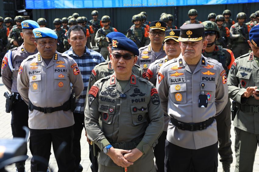 Laksanakan Misi Kemanusiaan,  Polri Gelar Apel Pasukan “Alpha Bravo Moskona 2025”