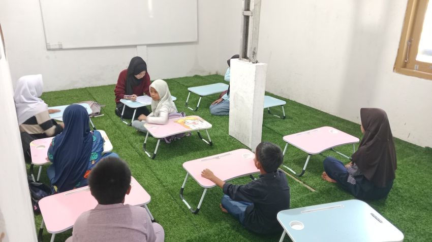 Peduli Pendidikan PLTU Banjarsari Buka Bimbel Gratis