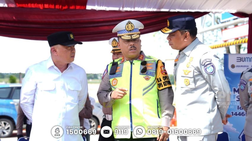 Kakorlantas Terapkan Skema Arus Balik One Way Lokal & Nasional