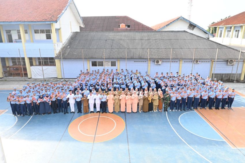Tumbuhkan Cinta Tanah Air, Komandan Lanud Husein Sastranegara Ajak Pelajar Jadi Harapan Bangsa