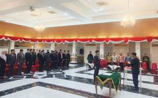 30 Pejabat Eselon III Pemprov Riau Dilantik, Ini Nama Orangnya?
