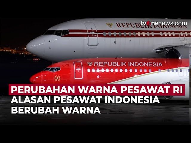 Penampilan Pesawat Kepresidenan Berubah, Era Jokowi Merah, Prabowo Mendominasi Putih
