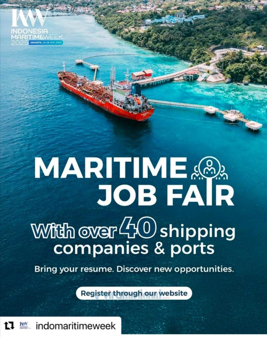 Maritime Job Fair di IMW 2025 Menghubungkan Pencari Kerja Dengan Industri Maritim