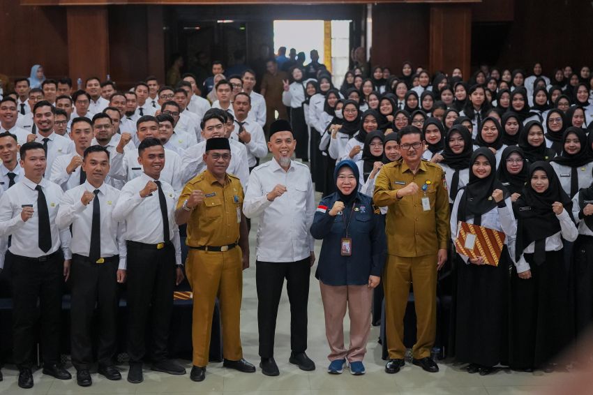Lantik 226 CPNS, Wako Minta Mereka Berinovasi dalam Bekerja
