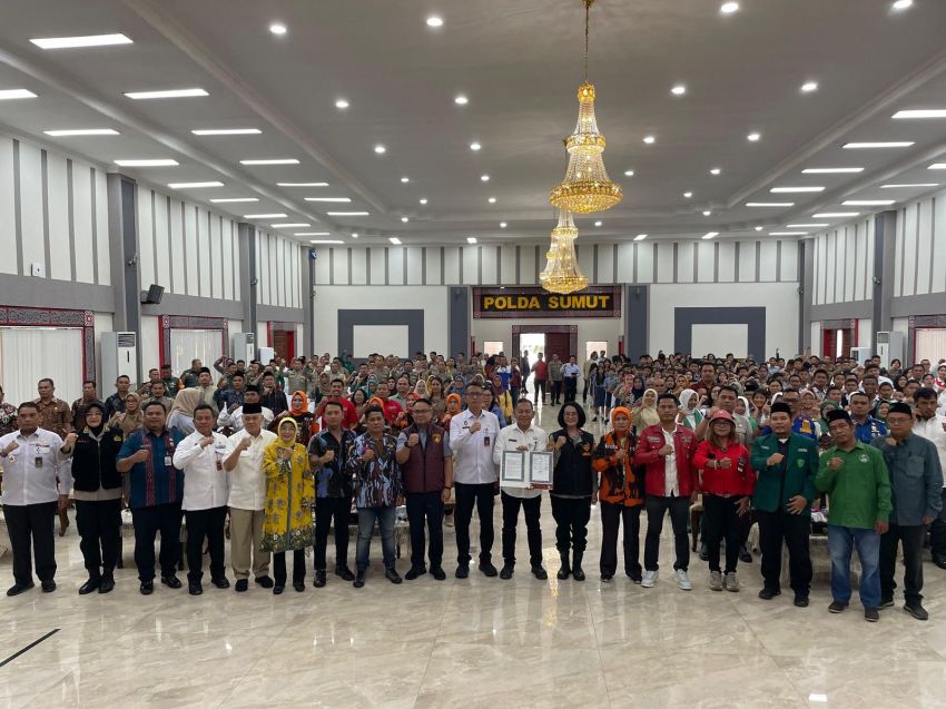 Kampanye "Rise and Speak" Digelar di Polda Sumut, Dorong Budaya Berani Bicara Lawan Kekerasan
