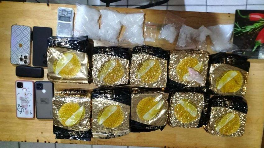 Dua Kurir Sabu Bungkus Durian Dilumpuhkan Timah Panas Usai Melawan Polisi