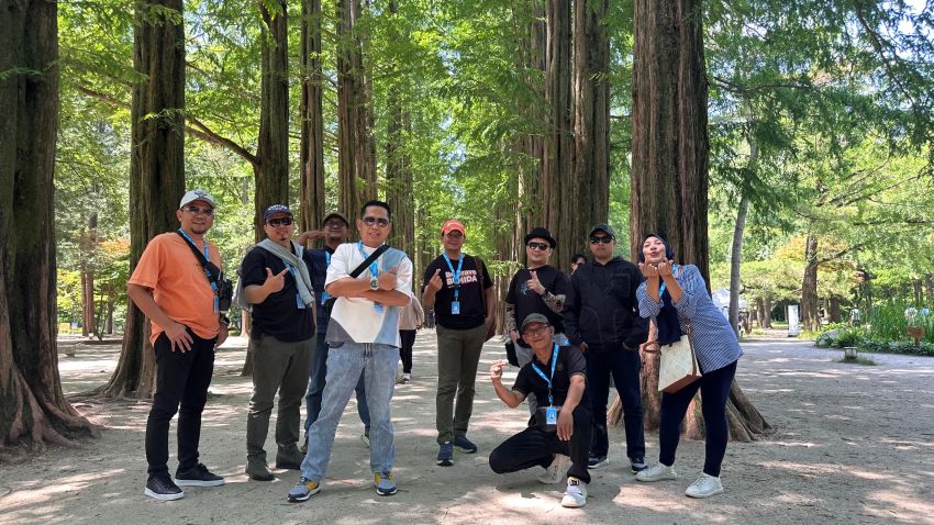 Bareng Sultanah Travel, Bumida Ajak Mitra Kerja Jelajahi Korea