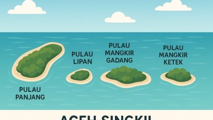 Sah! Empat Pulau yang Diklaim Masuk Sumut Diputuskan Prabowo Berada di Provinsi Aceh