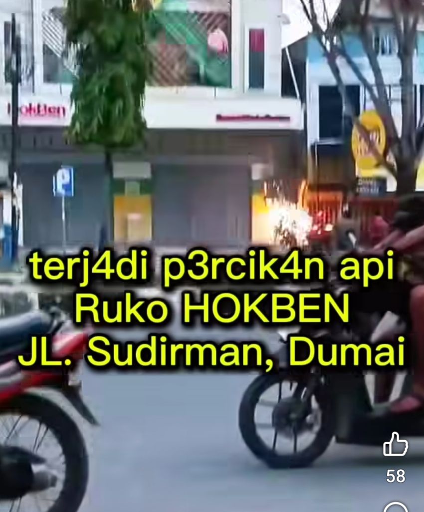 Ledakan Meteran PLN Hokben Dumai Gegerkan Warga