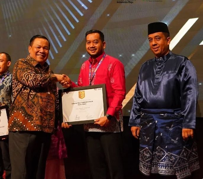 Satpol PP Dumai Boyong Penghargaan Public Service for IMPACT Award Riau 2025