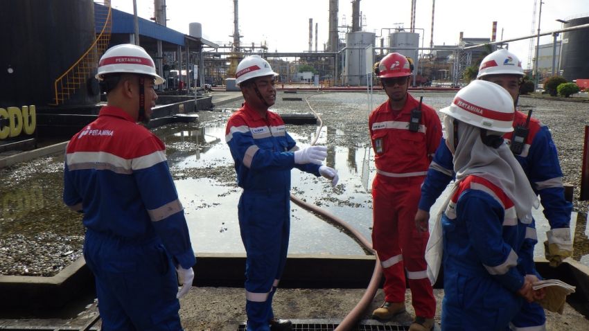 Masih Seputar Lakakerja, Kilang Pertamina Dumai Terbuka Bersama Pihak Berwenang