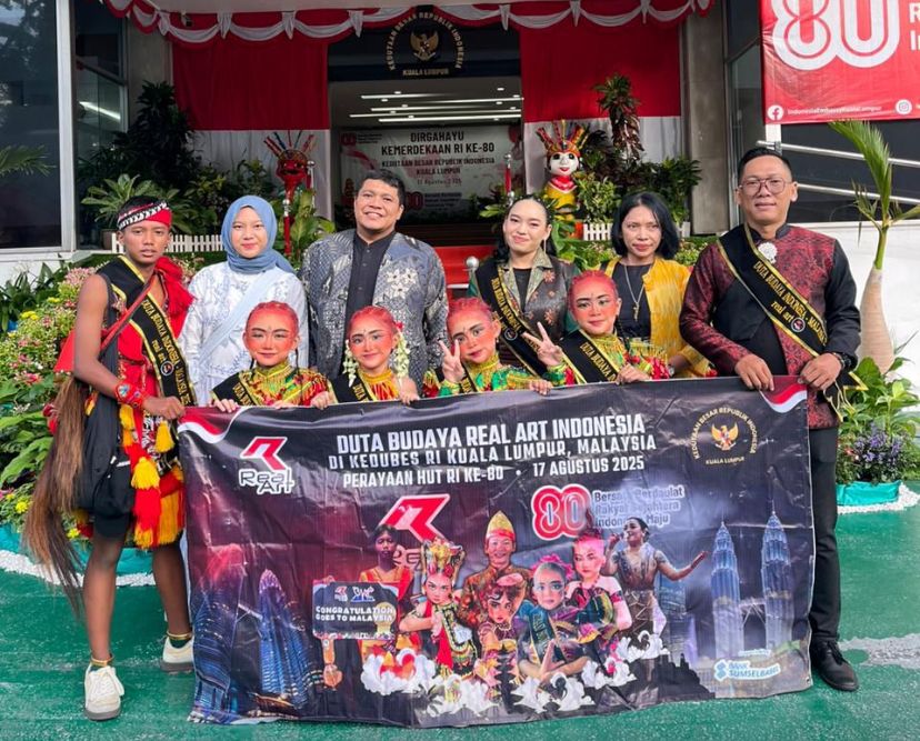 Team Real Art Indonesia Dapat Kehormatan Diundang Tampil di HUT RI Ke 80 Di KBRI Malaysia