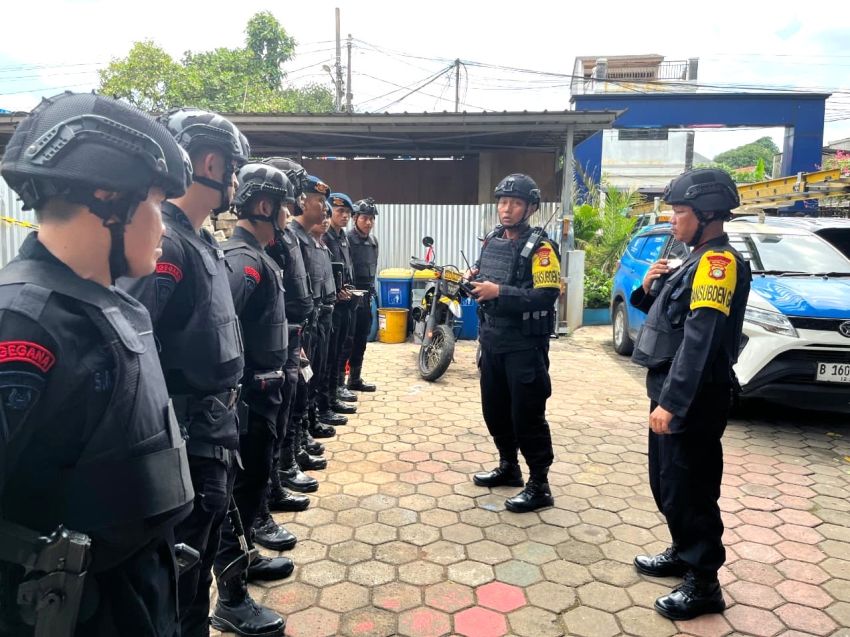 Detasemen Gegana Brimob Dikerahkan Pasca Ledakan Gas di Pondok Cabe