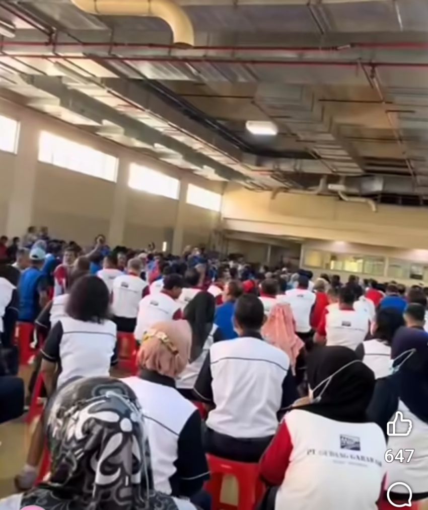 Viral, Video PHK Massal Karyawan Gudang Garam Kediri,  Apakah karena Pajak Tinggi dan Rokok Ilegal?