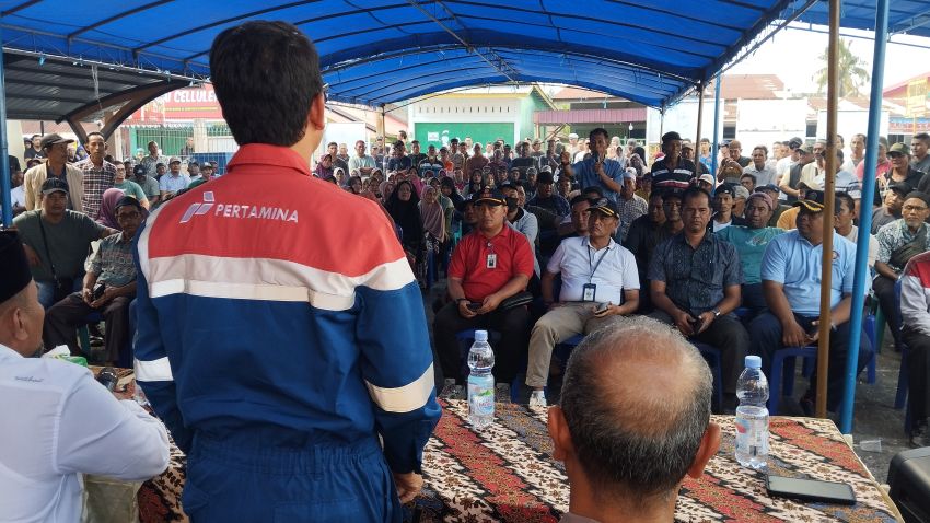 Jeritan Warga Ring I Tanjung Palas, 'Warga Kami Juga Ingin Selamat'