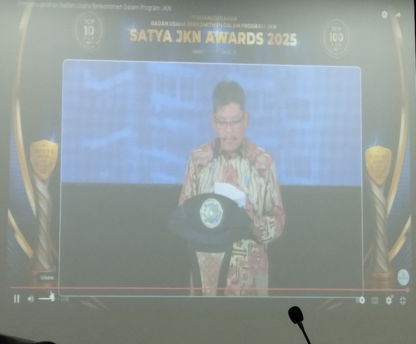 110 Badan Usaha Menerima Satya JKN Award 2025, Ghufron : Perlindungan Kesehatan Fondasi Berkelanjutan