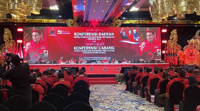 Hasil Konfercab PDI Perjuangan  se-Riau, Ini 11 Nama-nama Ketua DPC