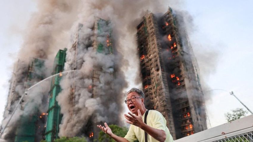 Kebakaran Apartemen Hongkong, 94 Orang Tewas Ratusan Hilang, Polisi Tangkap Konsultan Teknik