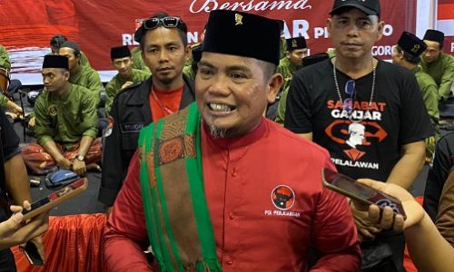 Bupati Pelalawan Zukri Kembali Memimpin DPD PDI Perjuangan Riau