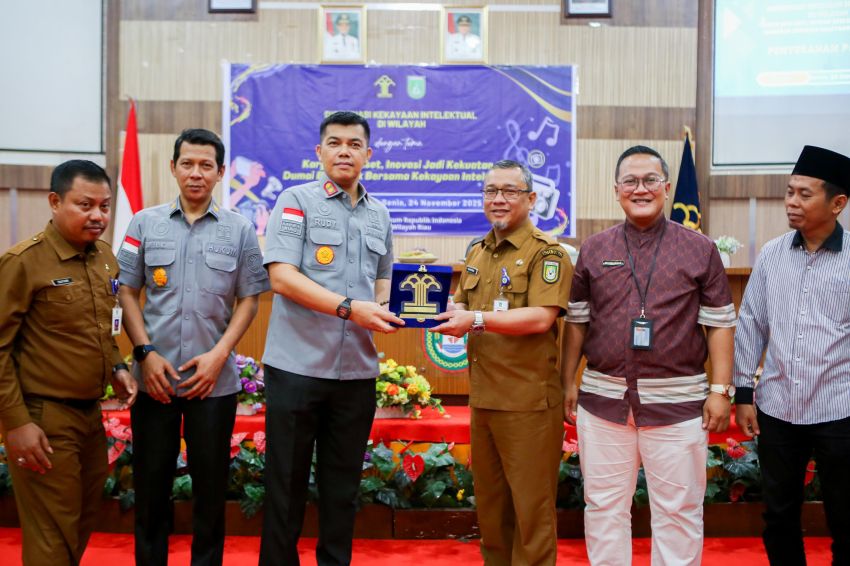 Dukung Pertumbuhan UMKM, Kemenkum Riau Imbau Daftarkan Hak Ciptanya