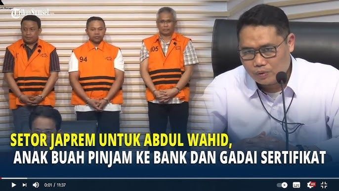 KPK Ungkap untuk Setor ke Gubri, Kepala UPT Rela Pinjam Uang ke Bank dan Gadai Sertifikat Rumah