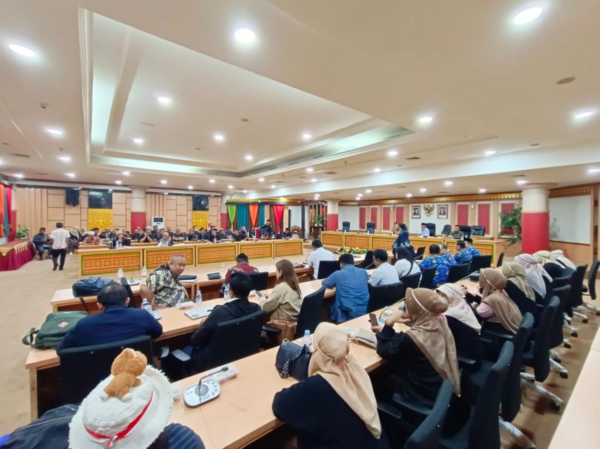 Status Tanah Menjadi BMN, Masyarakat Dumai Geruduk DPRD Riau, Minta BPN buka Blokir