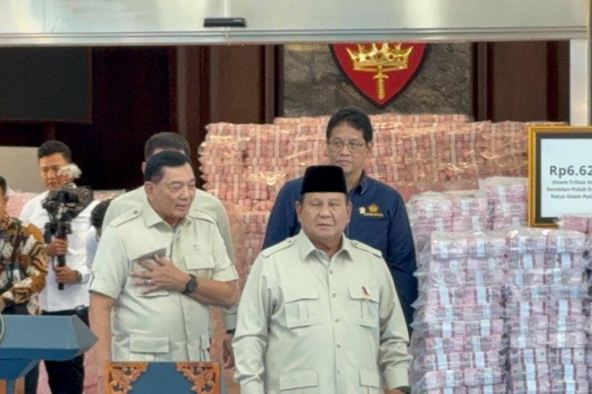 Presiden Saksikan Rp 6,6 Triliun Uang Hasil Penertiban Kawasan Hutan dan Pertambangan