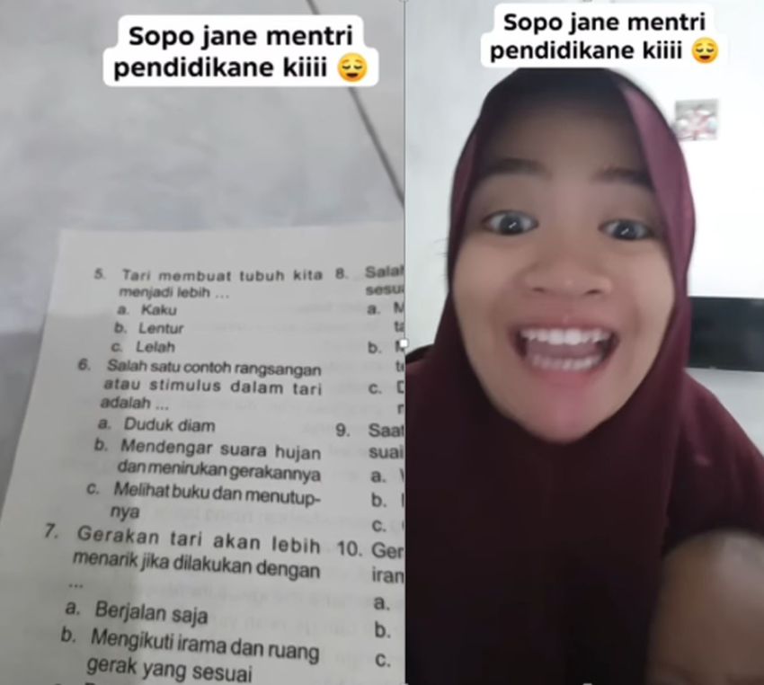 Viral Pertanyaan di Buku Murid Kelas 1 SD soal Rangsangan, Ibu: Materinya tak Sesuai Usia