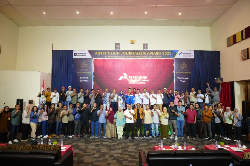 Lewat Putri Tujuh Journalism Award, Kilang Pertamina Dumai Apresiasi Karya Jurnalistik