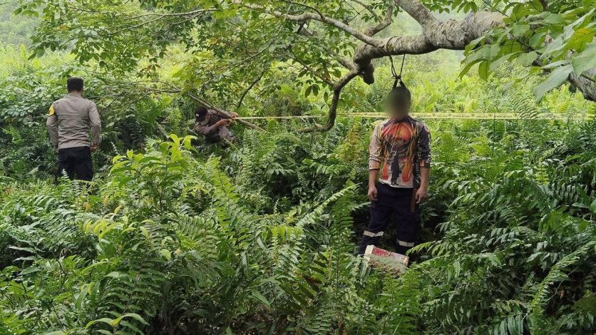 Sedih! Honorer Bengkalis Ditemukan Tergantung Dekat Rumah Mertua