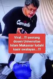 Oknum  Dosen UIM Ludahi Wanita Kasir Swalayan Dipolisikan Jalani Sidang Disiplin