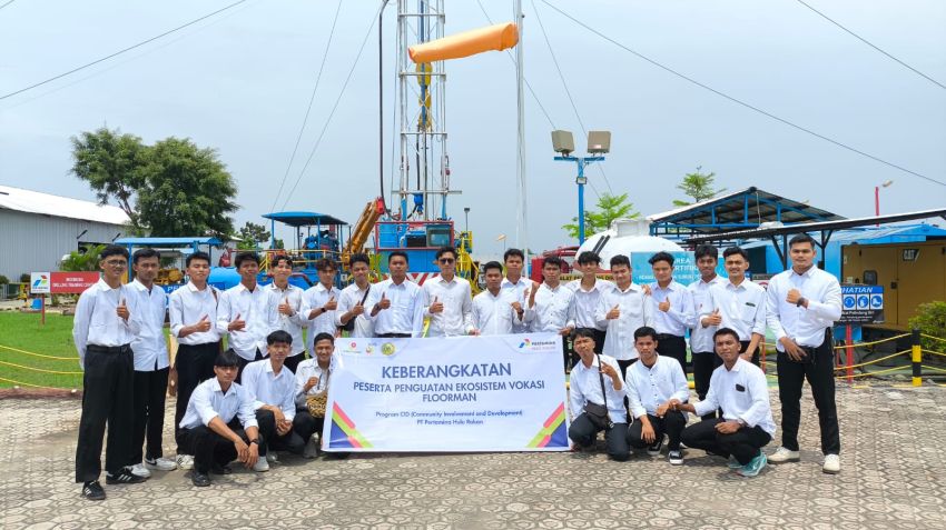 Cetak SDM Riau Unggul, PHR Kirim 24 Pemuda Sertifikasi Floorman ke IDTC Cirebon