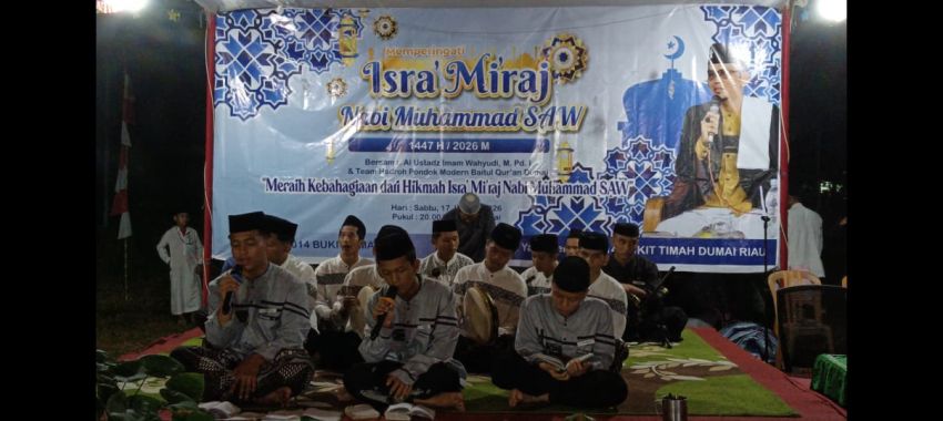 Pemuda Pemudi RT 14 Bukit Timah Peringati Isra Miraj Nabi Muhammad