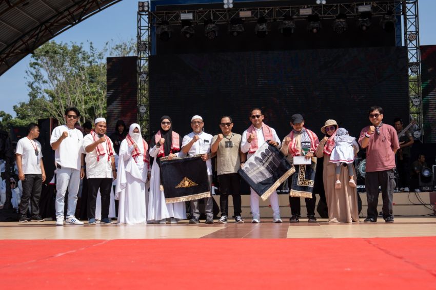 Konser Amal untuk Palestina dan Bencana Sumatera,  Pertamina Dumai  Sumbang Rp70 Juta