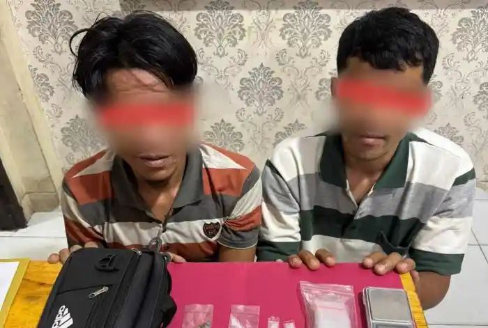 Kurirnya di Siak , Bandar Narkoba Ditangkap di Hotel Dumai