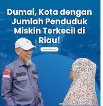 Masyarakat Miskin Dumai Tinggal 3,14 Persen