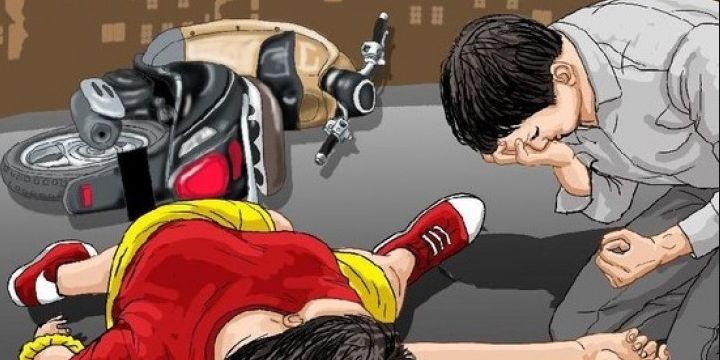 Tabrak Pembatas Flyover Arengka Pekanbaru Wanita Terjatuh dalam Kondisi Mengenaskan