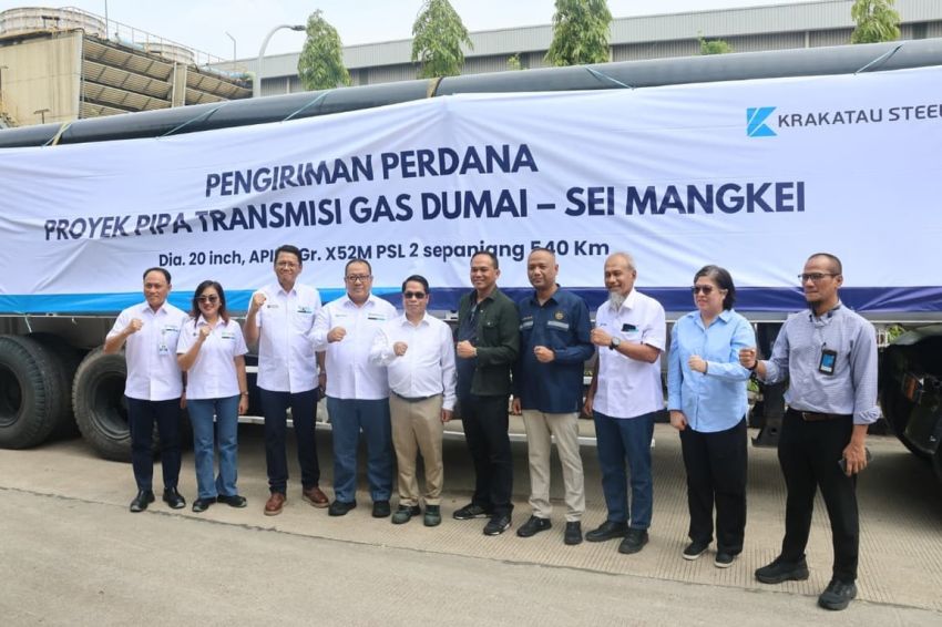 Proyek Pipa Gas Dumai-Sei Manke Senilai Rp6,5 Triliun Rampung 2027