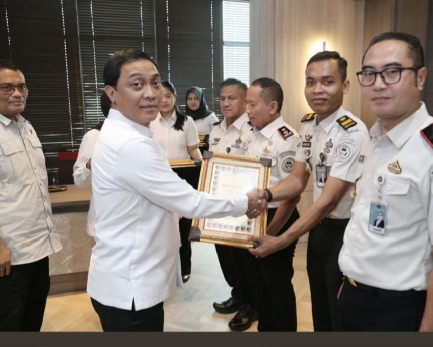 Rutan Dumai Menerima Penghargaan dari Dirtipid Narkoba Bareskrim