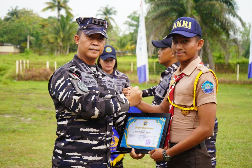 Danlanal: Persami KKRI 2026 TNI AL Berperan Dalam Pembinaan Generasi Muda Tangguh