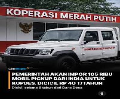 Kisruh Soal Impor Pikap India, Nama Kementerian Pertahanan Terseret