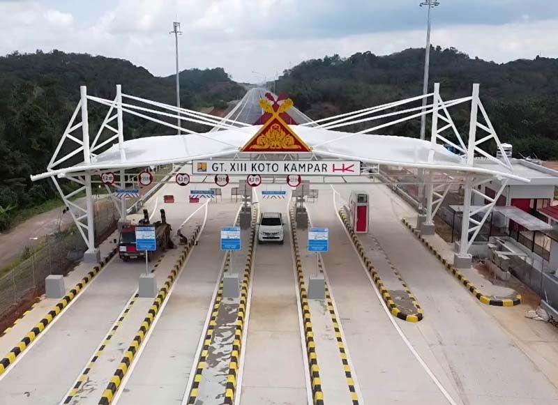 Dua Ruas Tol Trans Sumatera di Riau Berlakukan Diskon 30 Persen