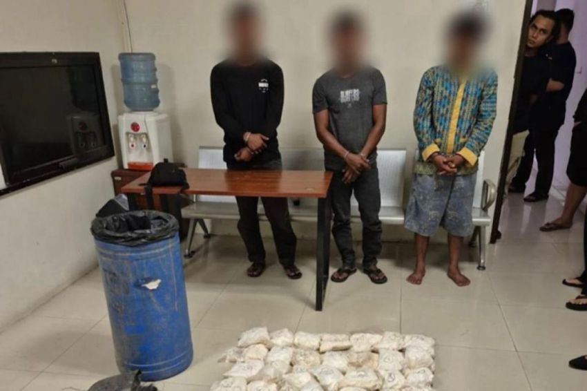 Dua Warga Bengkalis Pengedar Heroin 33,7 Kg Terancam Hukuman Mati