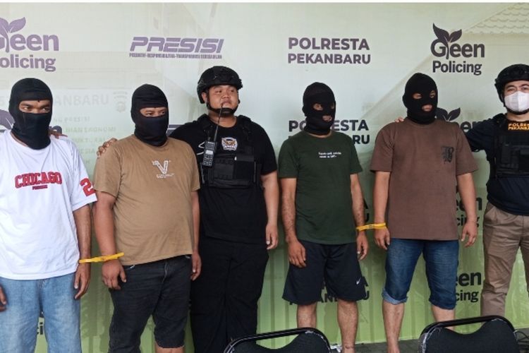 Empat Debt Collector yang Aniaya Konsumen Diringkus