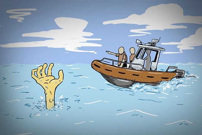 Penumpang Kapal Verry Dumai Line Terjun ke Laut