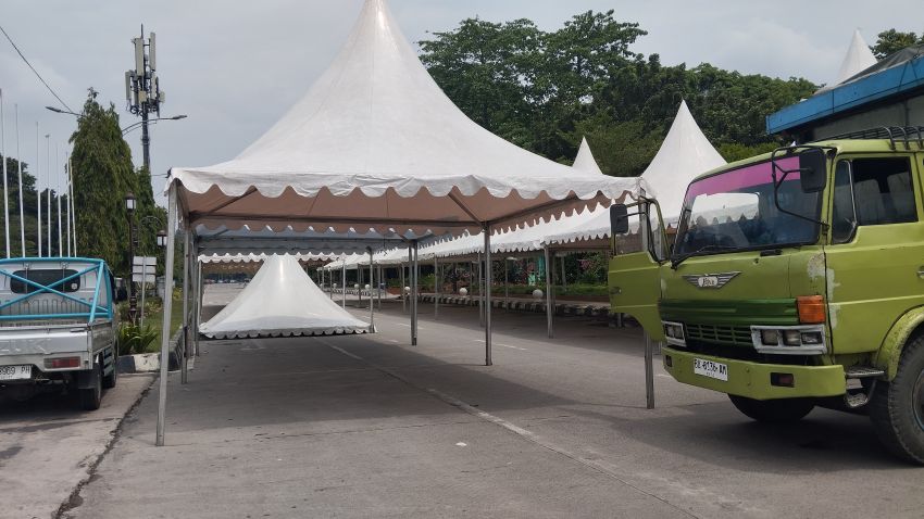 Apa Urgensinya, Dumai Expo Dibangun di Badan Jalan HR Soebrantas