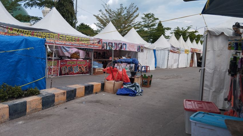 Dumai Expo Pedagang Air Mineral didatangkan dari Sumbar