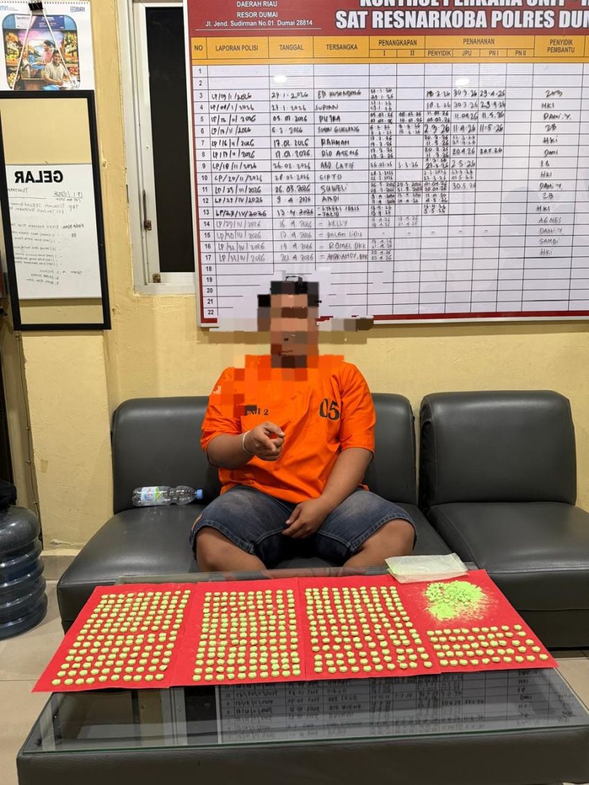 Warga Bumi Ayu Miliki 500 Butir Pil Ekstasi